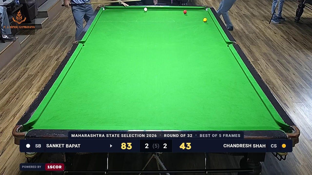 A billiards match streamed live to YouTube
